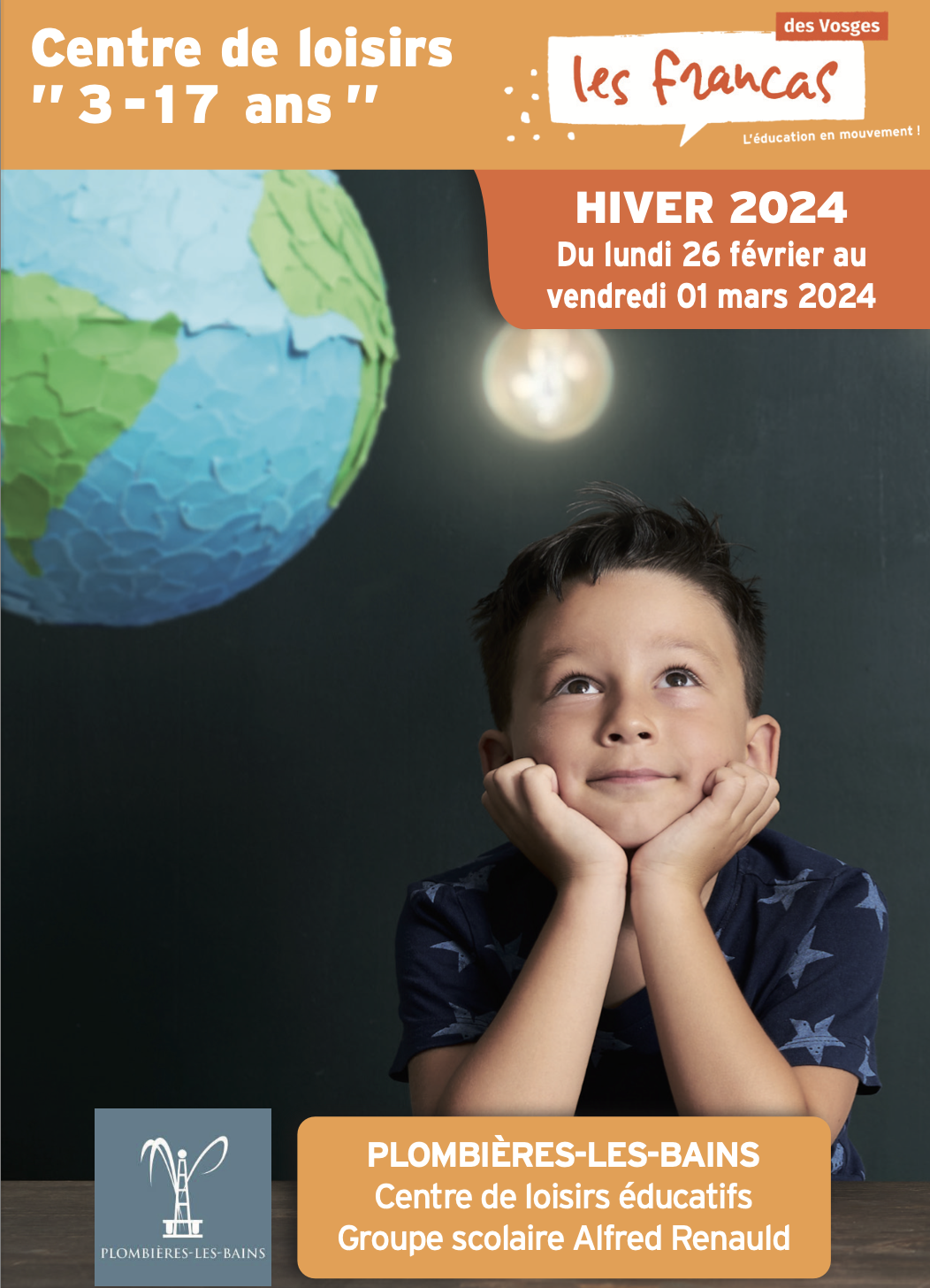 Carte de présentation ALSH Hiver 2024 Plombières-les-Bains
