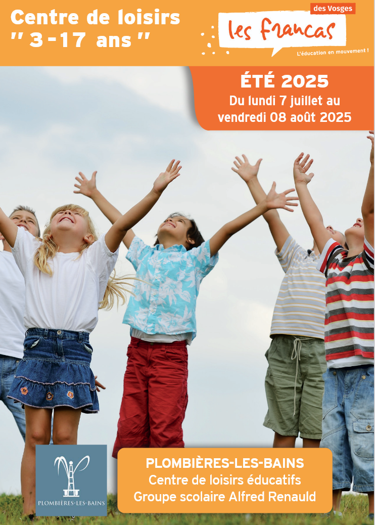 Carte de présentation ALSH été 25 Plombières-les-Bains
